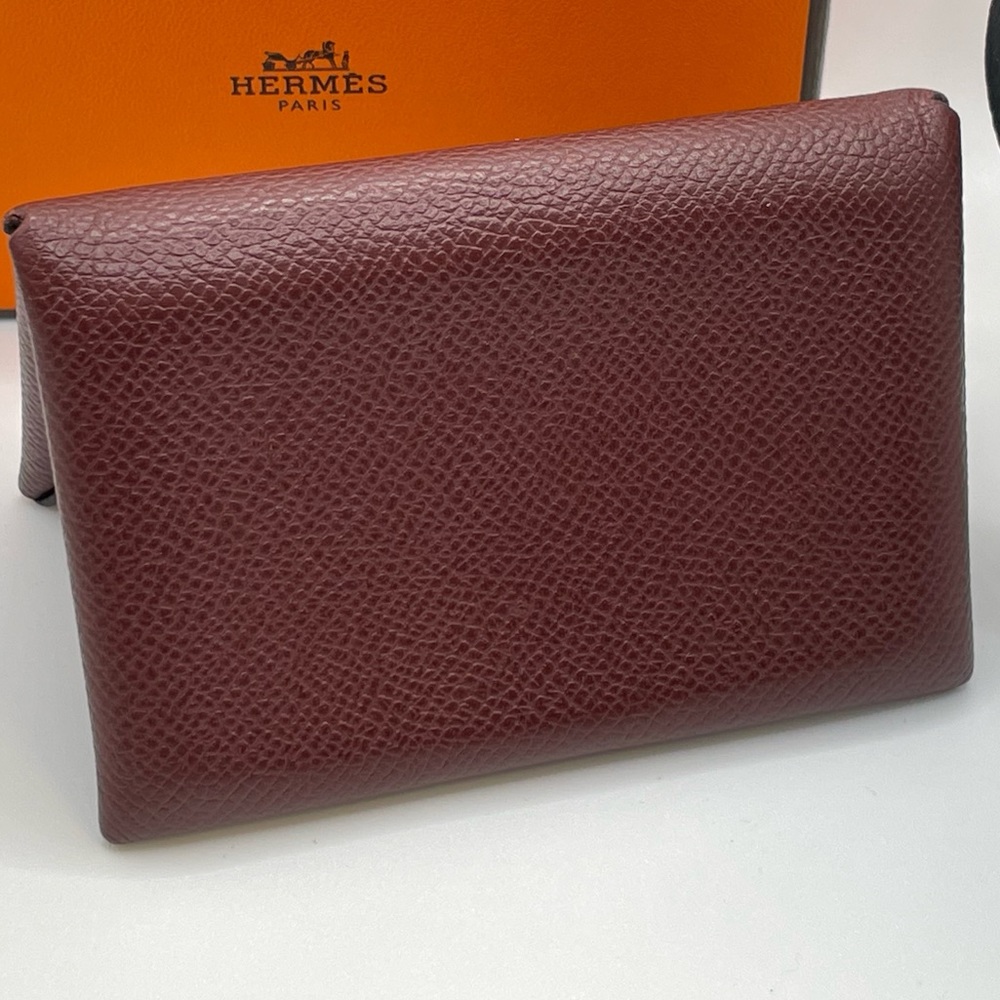 Hermes Calvi Card Holder - excellent used condition